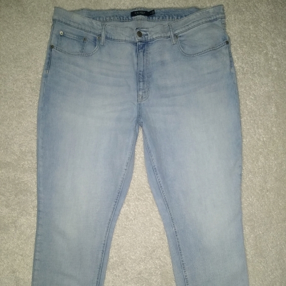 RALPH LAUREN L-RL BLUE JEANS WOMEN'S SIZE 18 - Picture 3 of 5